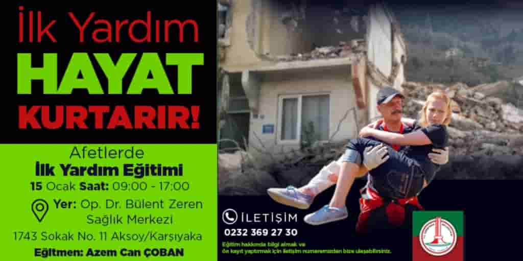 Afetlerde İlk Yardım Eğitimi
